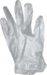 DMI latex gloves large powdered
