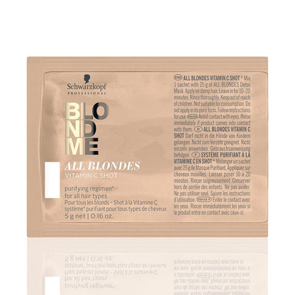 Schwarzkopf Professional BlondMe All Blondes Detox Vitamin C Shots 5x5g