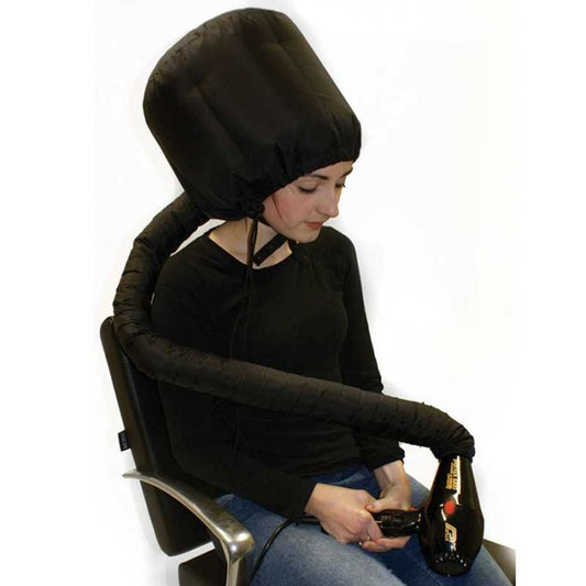 Hair Tools Black Portable Hairdryer Hood