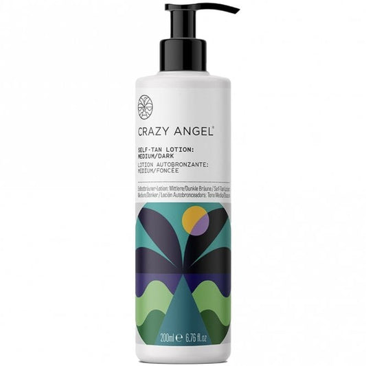 CRAZY ANGEL Self-Tan Lotion Medium/Dark 200ml