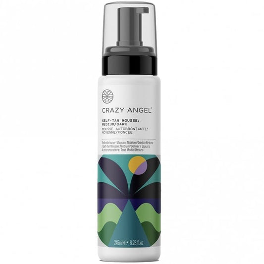 Crazy Angel Self Tan Mousse Med/Dark 245ml